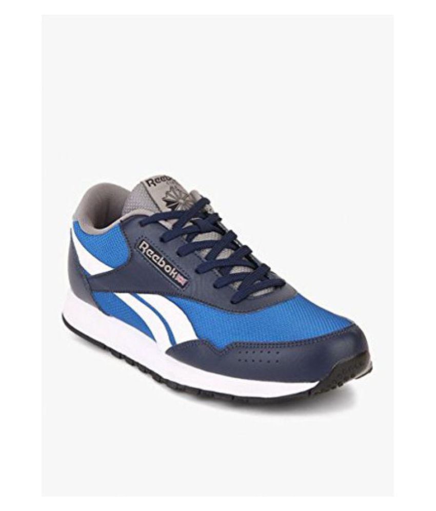 blue reebok shoes classic