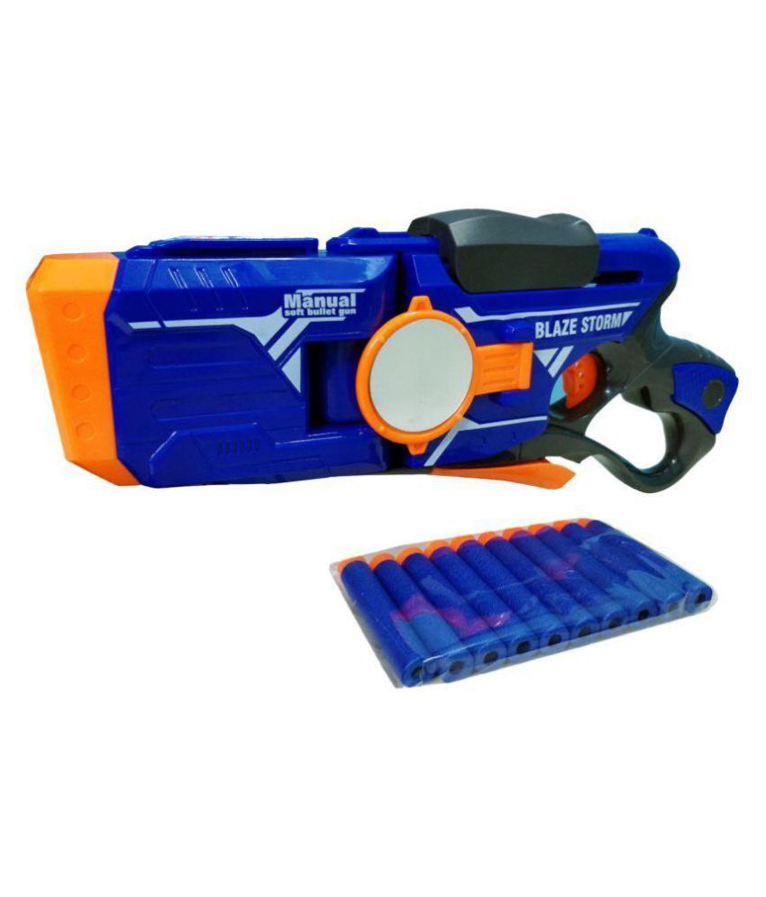 Сколько стоит blaze storm manual soft bullet gun