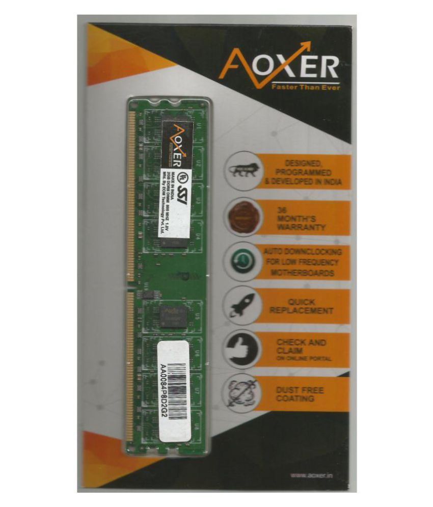     			Aoxer AAP8D2G2 2 GB DDR2 RAM