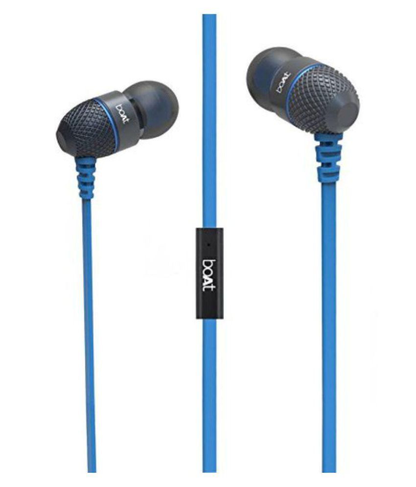 Boat NA In Ear Wired Earphones With Mic Buy Boat NA In Ear Wired