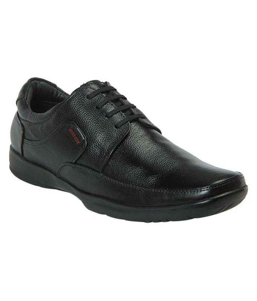 Red Chief Black Office Genuine Leather Formal Shoes Price in India- Buy ...