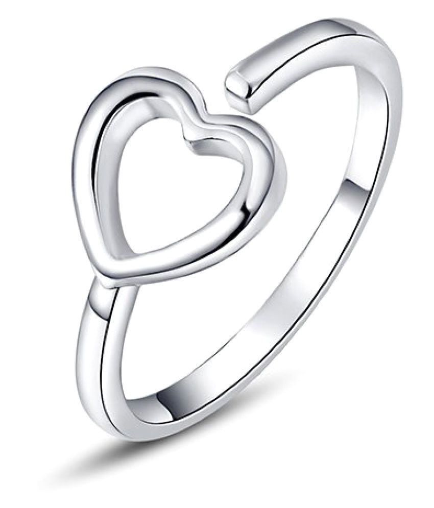 Silver Shoppee Ring For Girls And Women Buy Silver Shoppee Ring For Girls And Women Online In India On Snapdeal