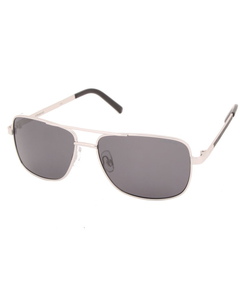 Polaroid Grey Pilot Sunglasses Pld 2029 S 010 58y2 Buy Polaroid