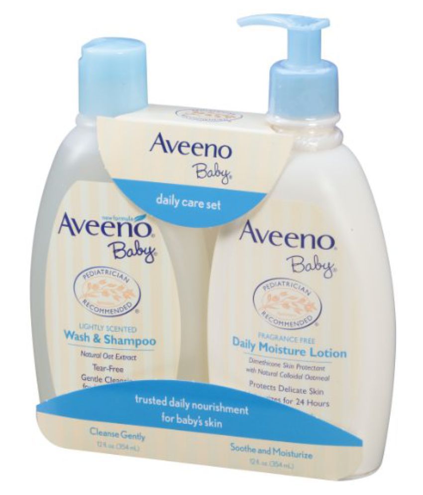 Aveeno Baby Daily Care Set, 2 Items: Buy Aveeno Baby Daily Care Set, 2 ...