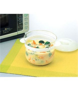 Kitchen japan import Hario Microwavable Rice Cooker