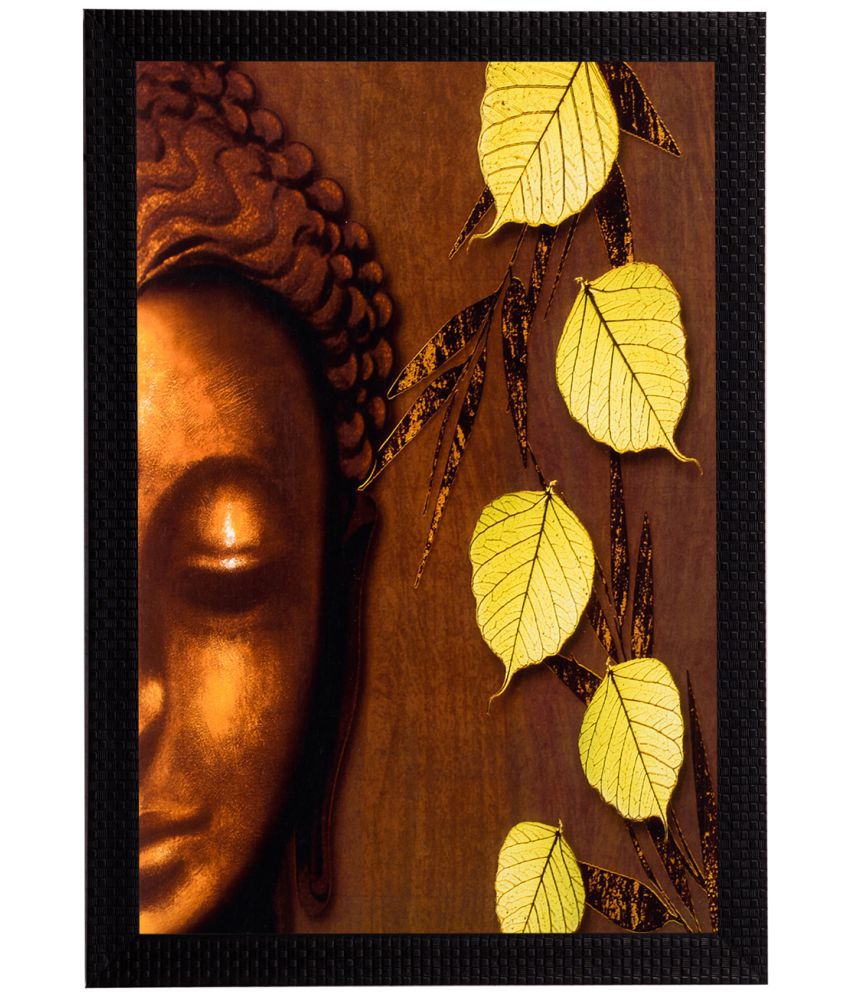     			eCraftIndia  Framed Satin Matt Textured UV Art Print  Multicolor Wood Painting With Frame Single Piece