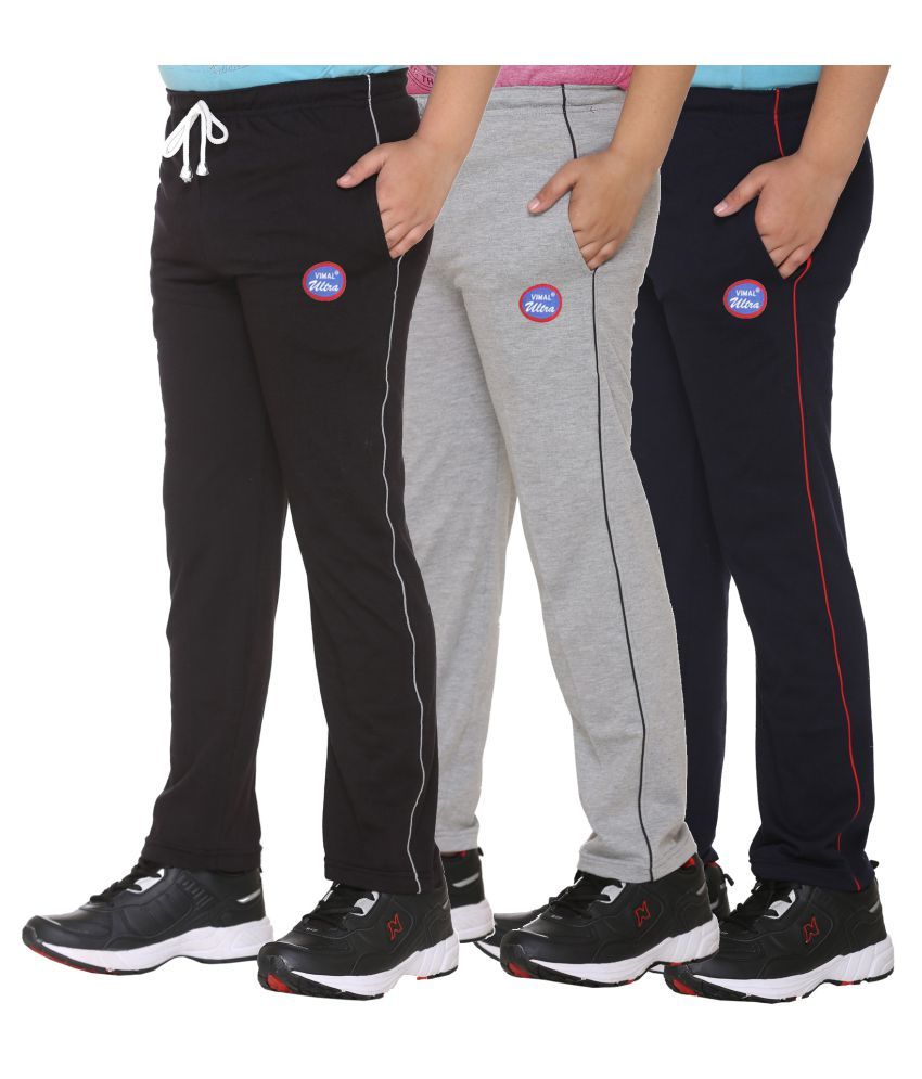 multicolor track pants