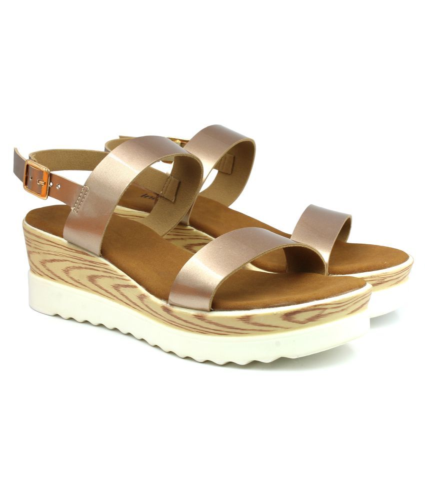 Inc.5 Gold Platforms Heels Price in India Buy Inc.5 Gold Platforms