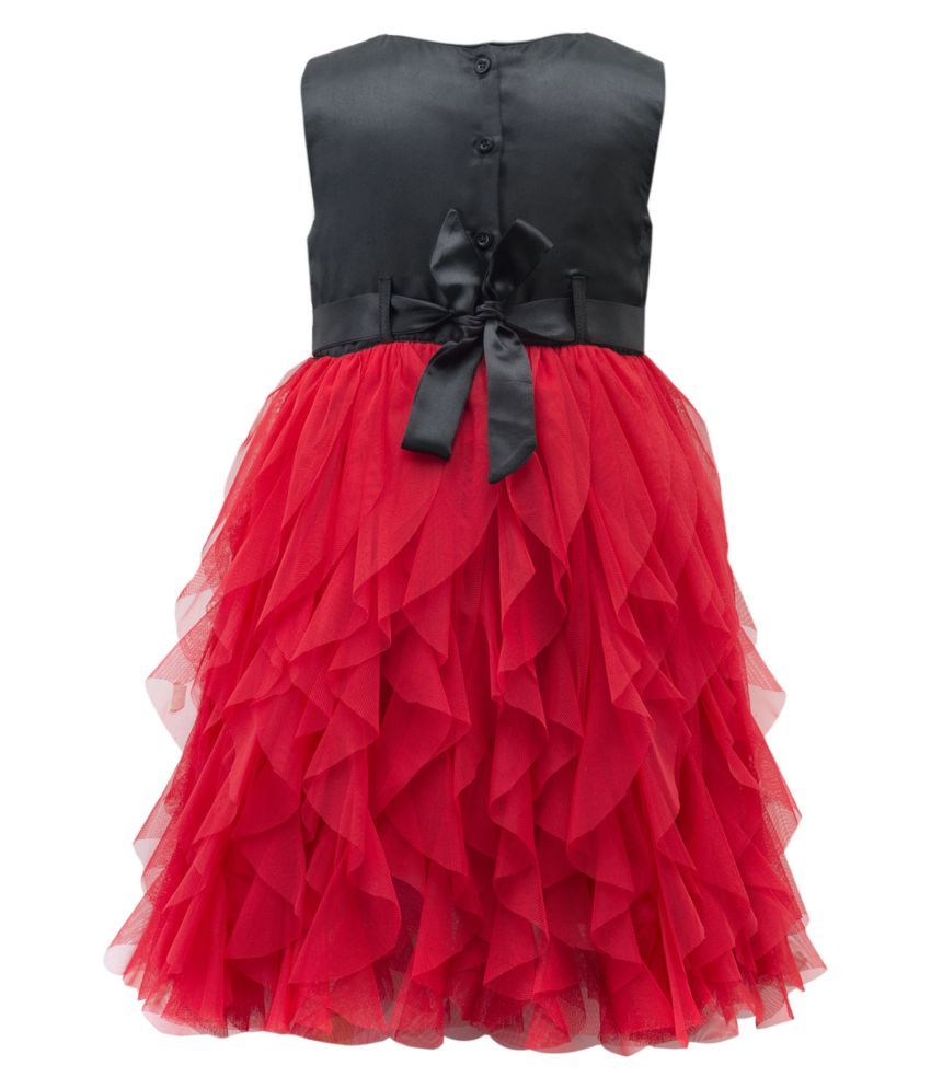balloon long frock