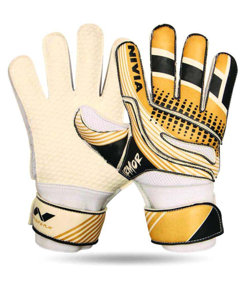 nivia football gloves