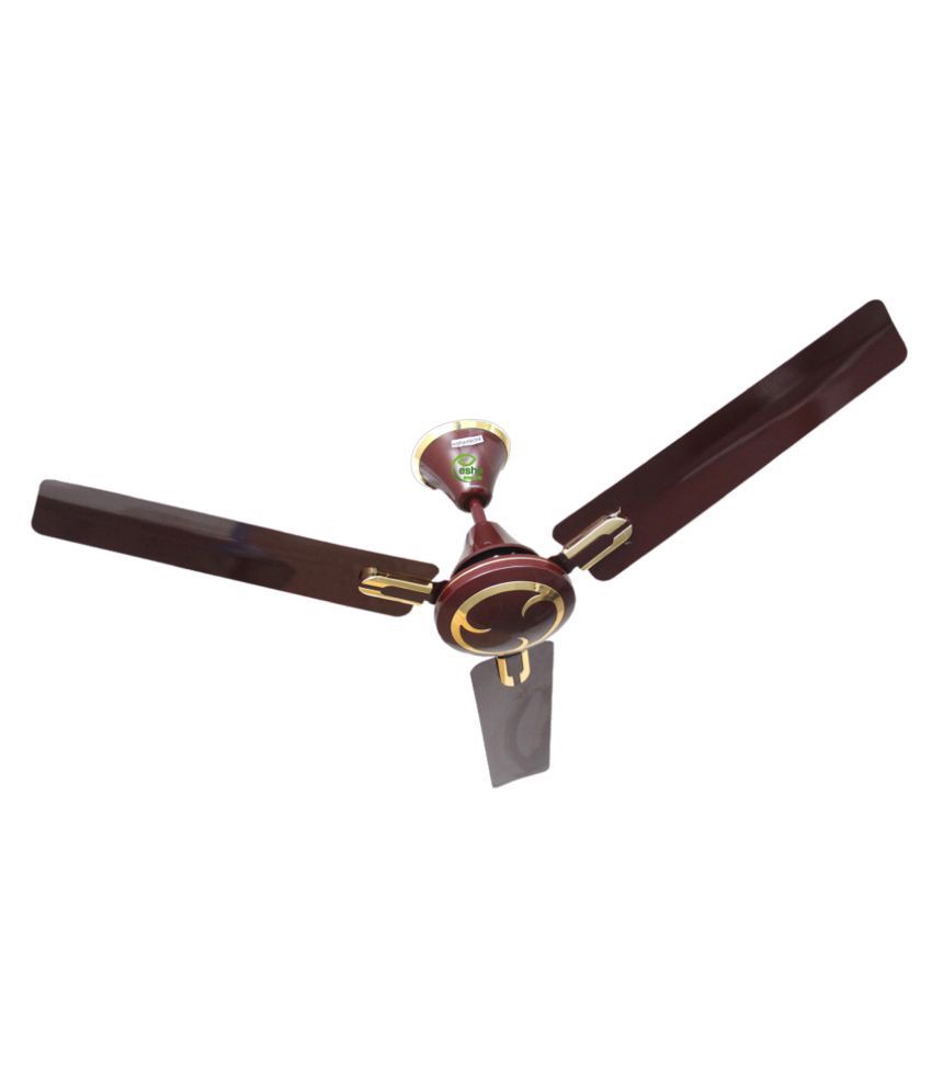 Esha Electric 1200 Breeza B Ceilingfan Brown