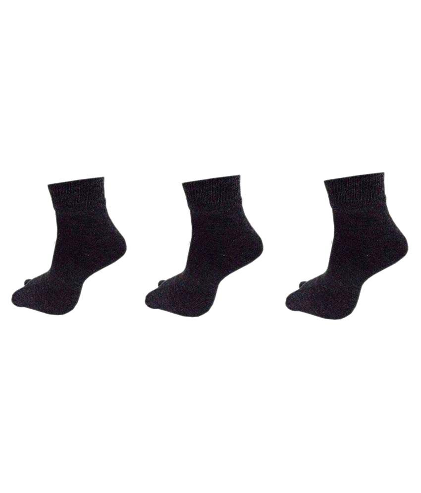     			Tahiro Black Casual Ankle Length Socks