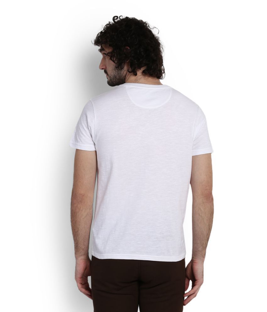 allen solly t shirts white