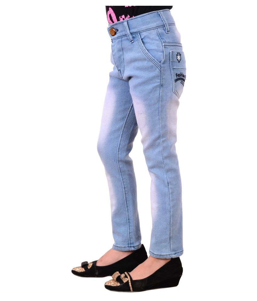 jeans ice blue