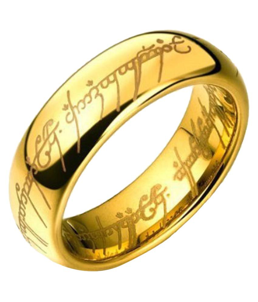 Lord of the rings - Golden ring for men and boys by BoyZ!: Buy Lord of ...