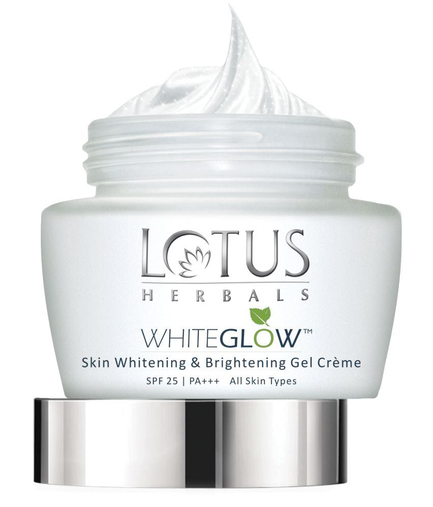 Lotus Herbals White Glow Skin Whitening & Brightening Gel Cream 40g