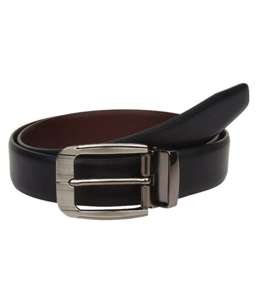     			Amicraft Black Leather Formal Belts