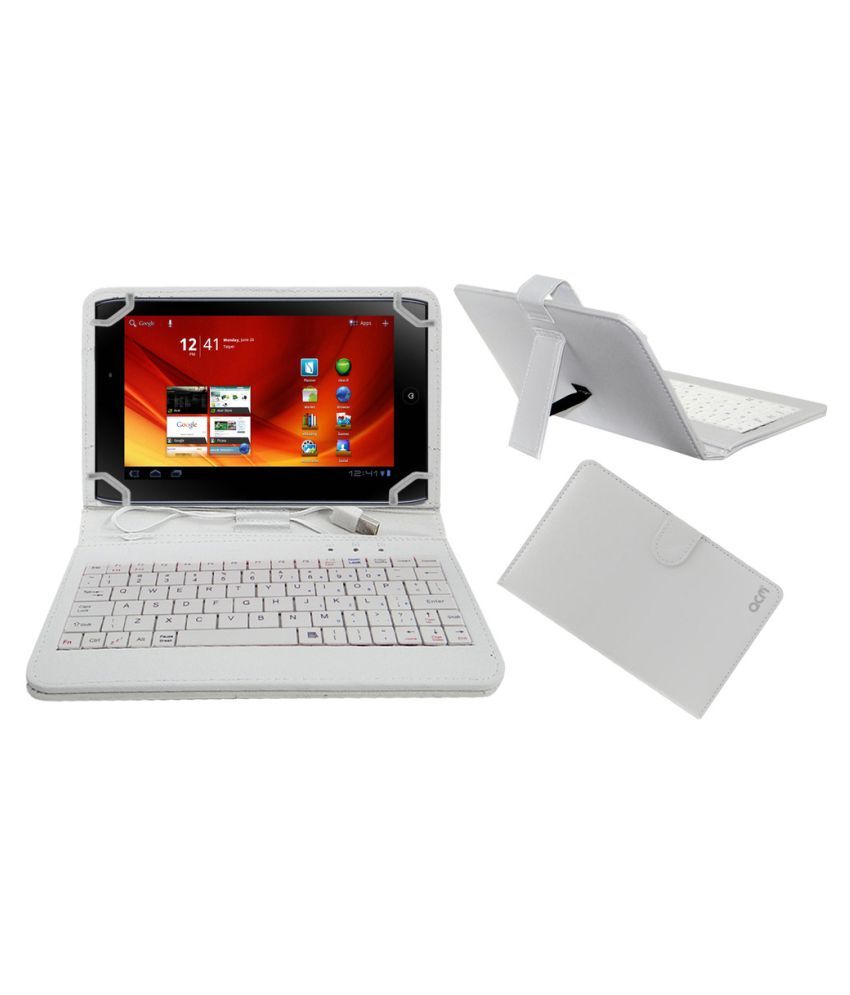 Acer Iconia Tab A100-07u08u Keyboard Cover By ACM White ...