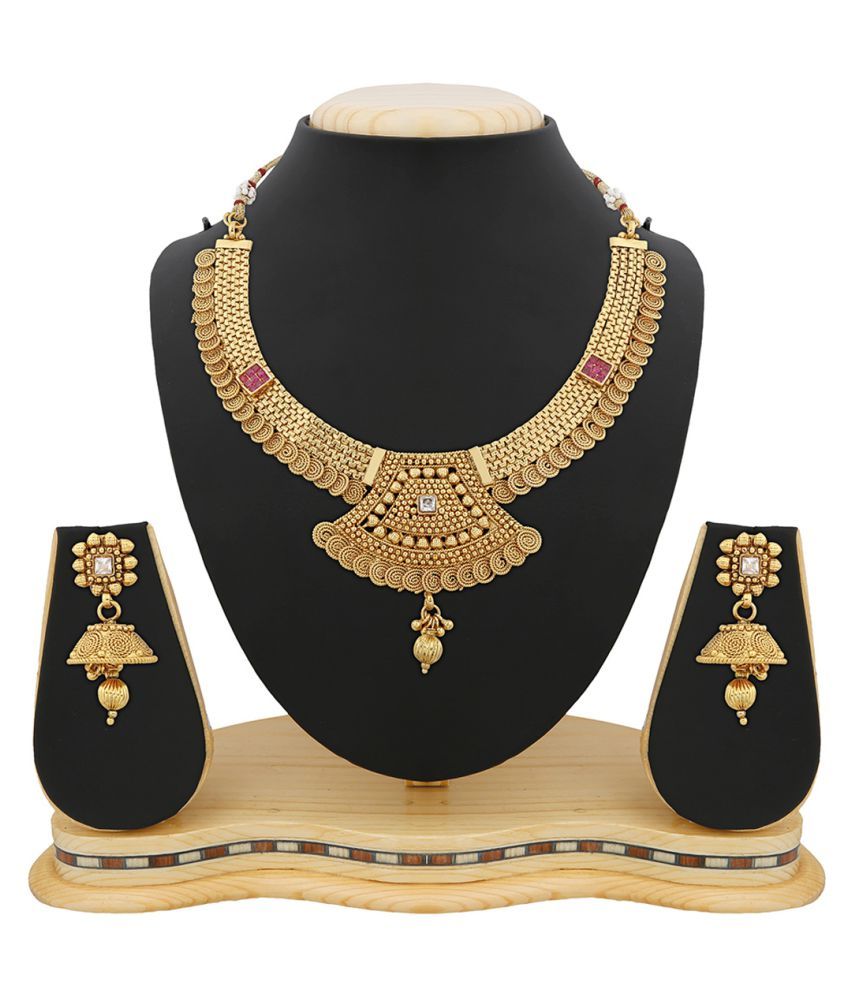 Apara Antique Copper Jalebi Design 