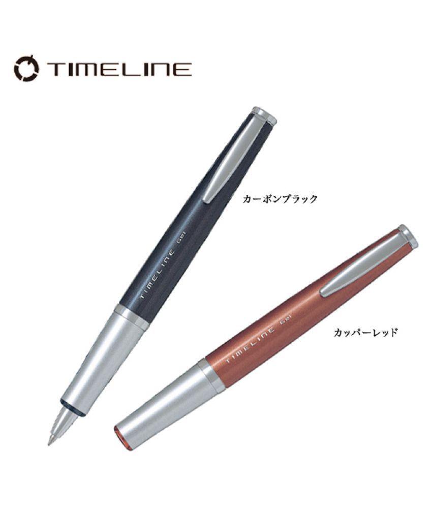 Pilot ballpoint pen Timeline LTL5SRCB carbon black 【JAPAN IMPORT