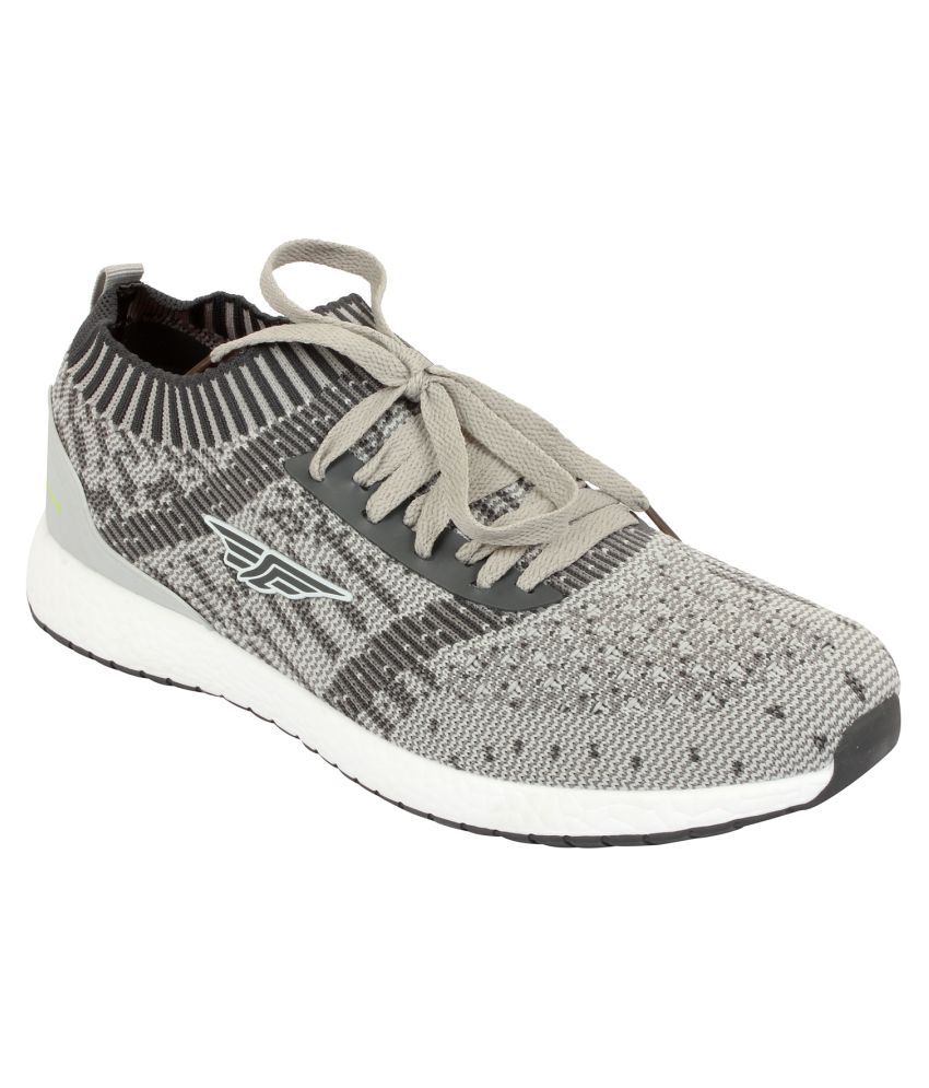 red tape grey running shoes