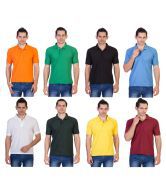 Kristof Multicolor Regular Fit Polo T Shirt