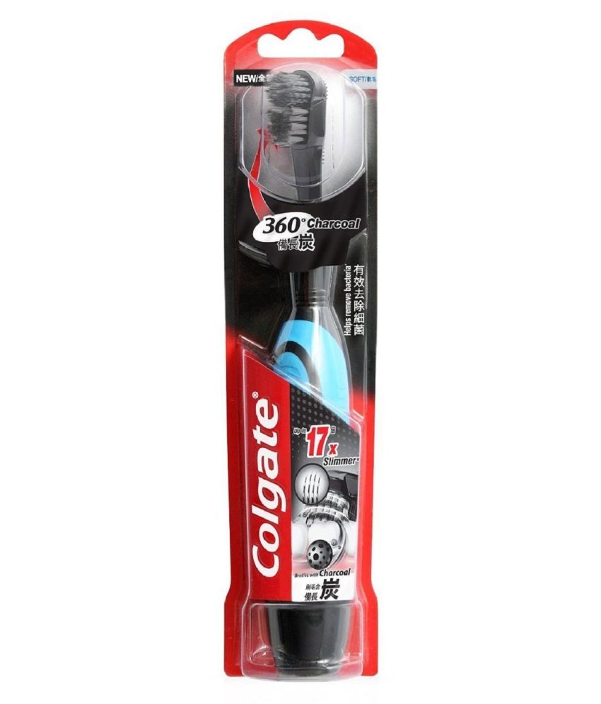 Colgate Electric Toothbrush Charcoal 360 Degree IN00631A Pack of 2: Buy