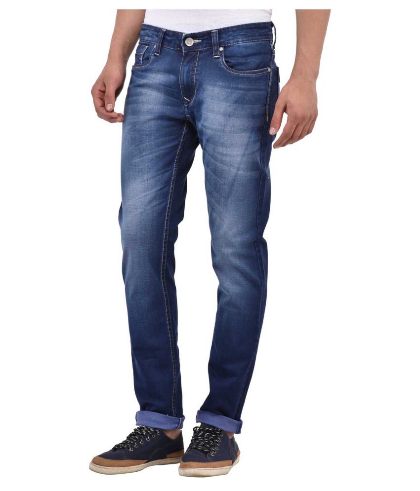 Blue Buddha Blue Slim Jeans - Buy Blue Buddha Blue Slim Jeans Online at ...