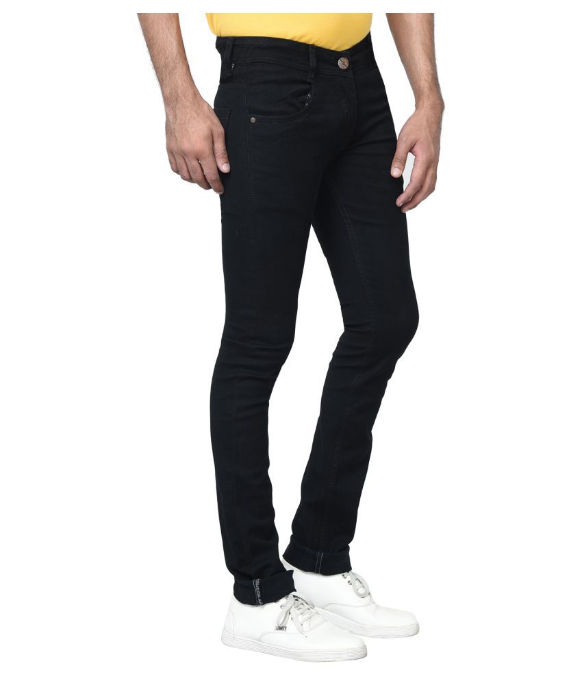 Absolute Black Slim Jeans - Buy Absolute Black Slim Jeans Online at ...