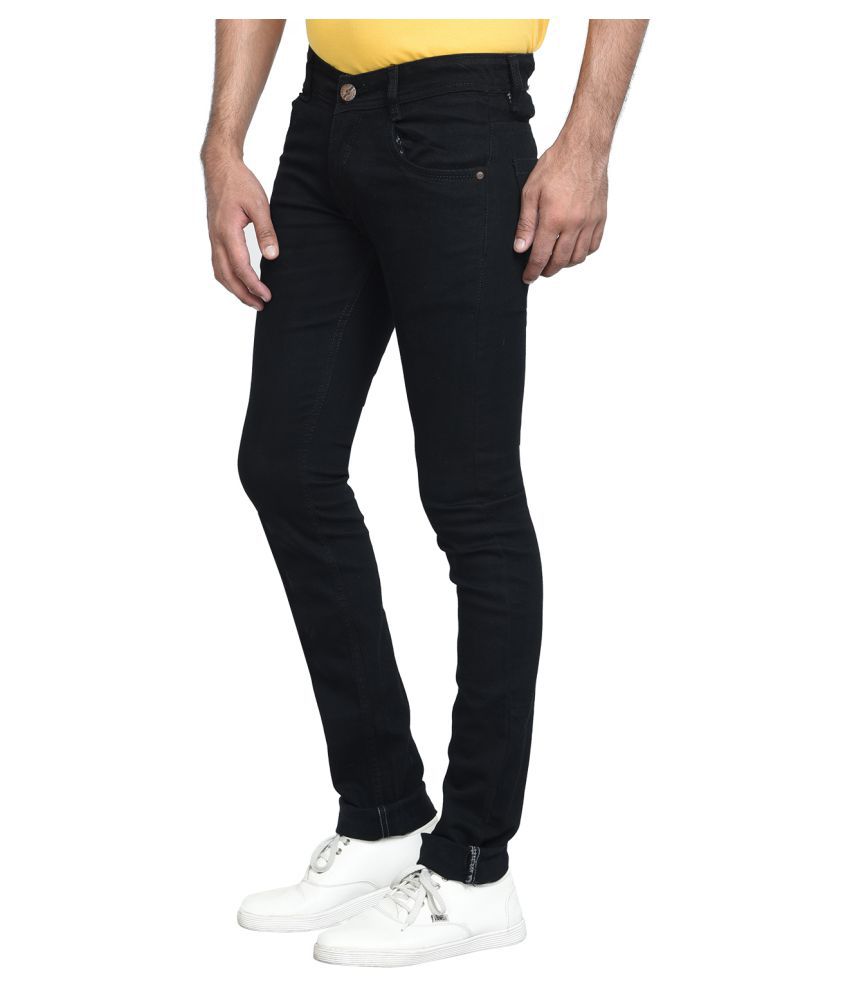 Absolute Black Slim Jeans - Buy Absolute Black Slim Jeans Online at ...