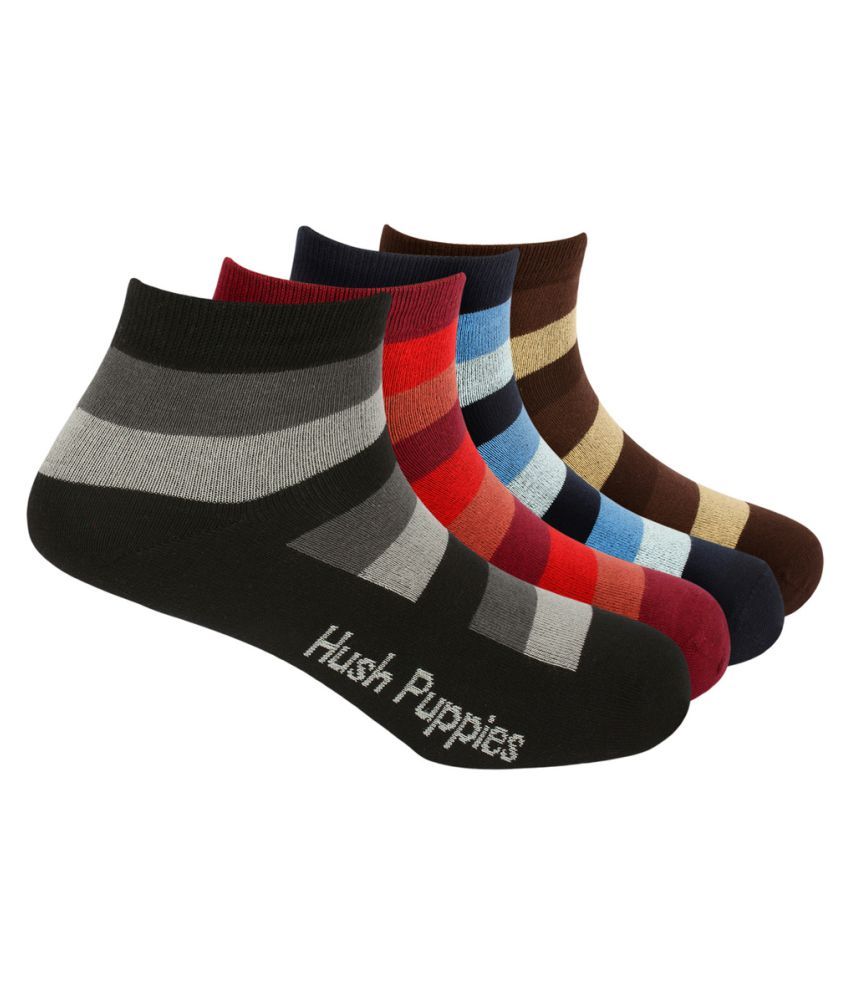 Hush Puppies Multi Casual Ankle Length Socks: Buy Online at Low Price ...