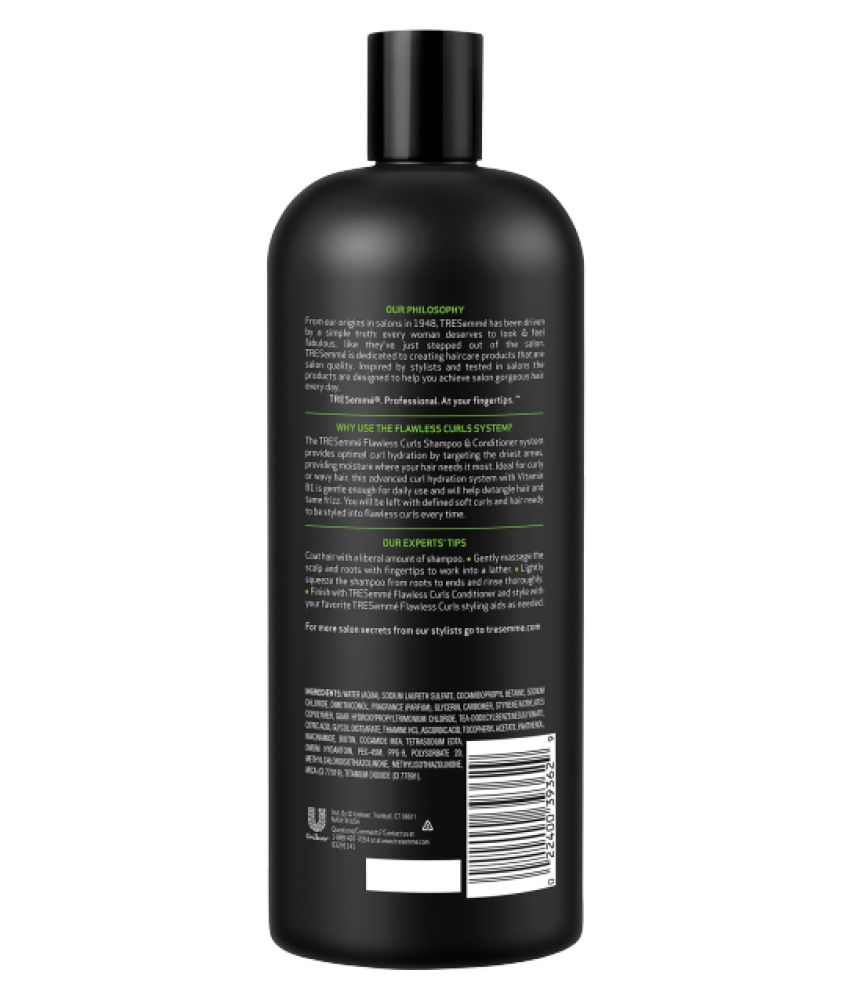 TRESemme Flawless Curls Curl Hydration Shampoo 828 ml: Buy ...