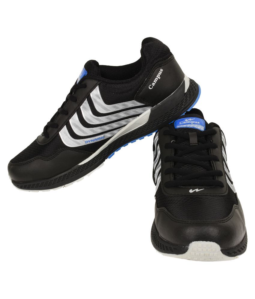 Campus Dynamic Black Running Shoes Buy Campus Dynamic Black Running