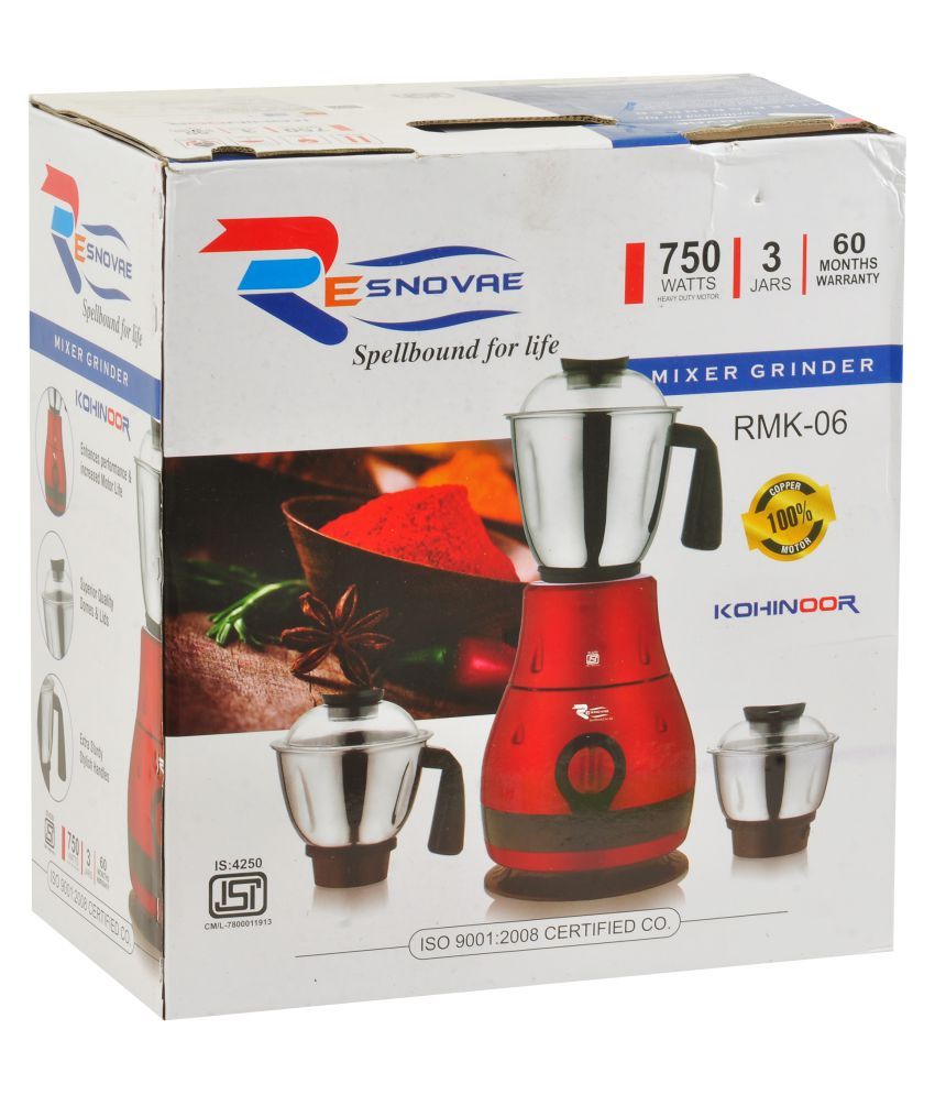 kohinoor mixer grinder price