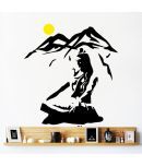 Impression Wall Lord Shiva PVC Multicolour Wall Sticker - Pack of 1