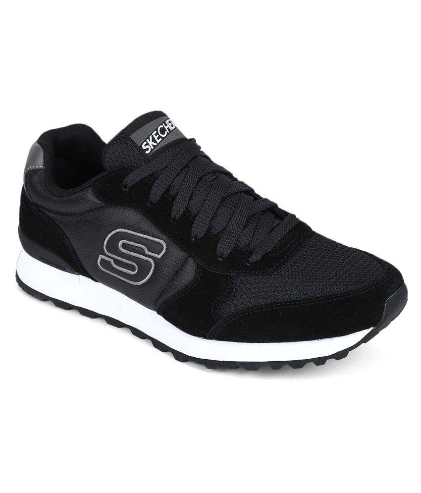 Skechers OG 85 Black Running Shoes - Buy Skechers OG 85 Black Running ...