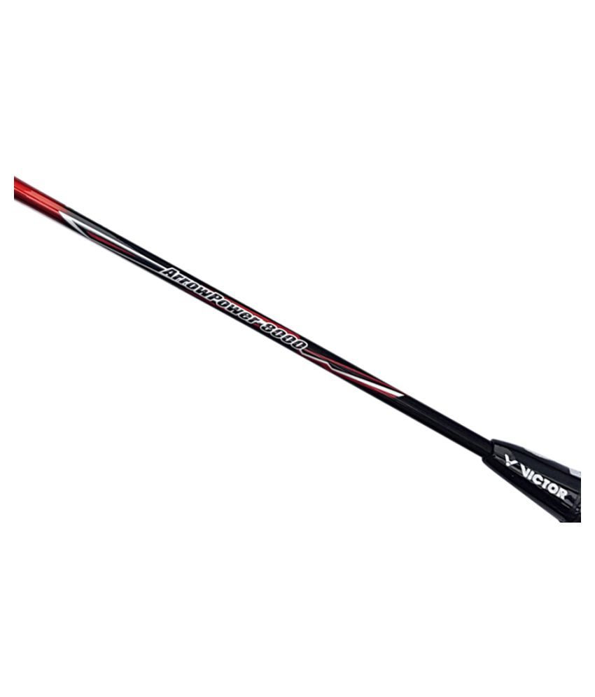 Victor Arrow Power 8000 Badminton Racket Red: Buy Online at Best Price ...