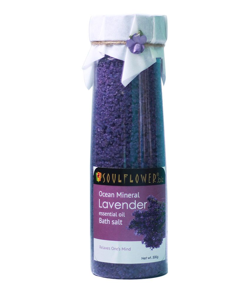 Soulflower Lavender Aroma Bath Salt 500g Buy Soulflower Lavender Aroma