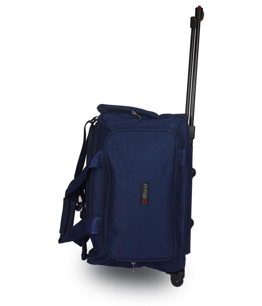 Bleu Amazing Blue 2 Wheel Travel Trolley luggage Travel Bags Travelling ...