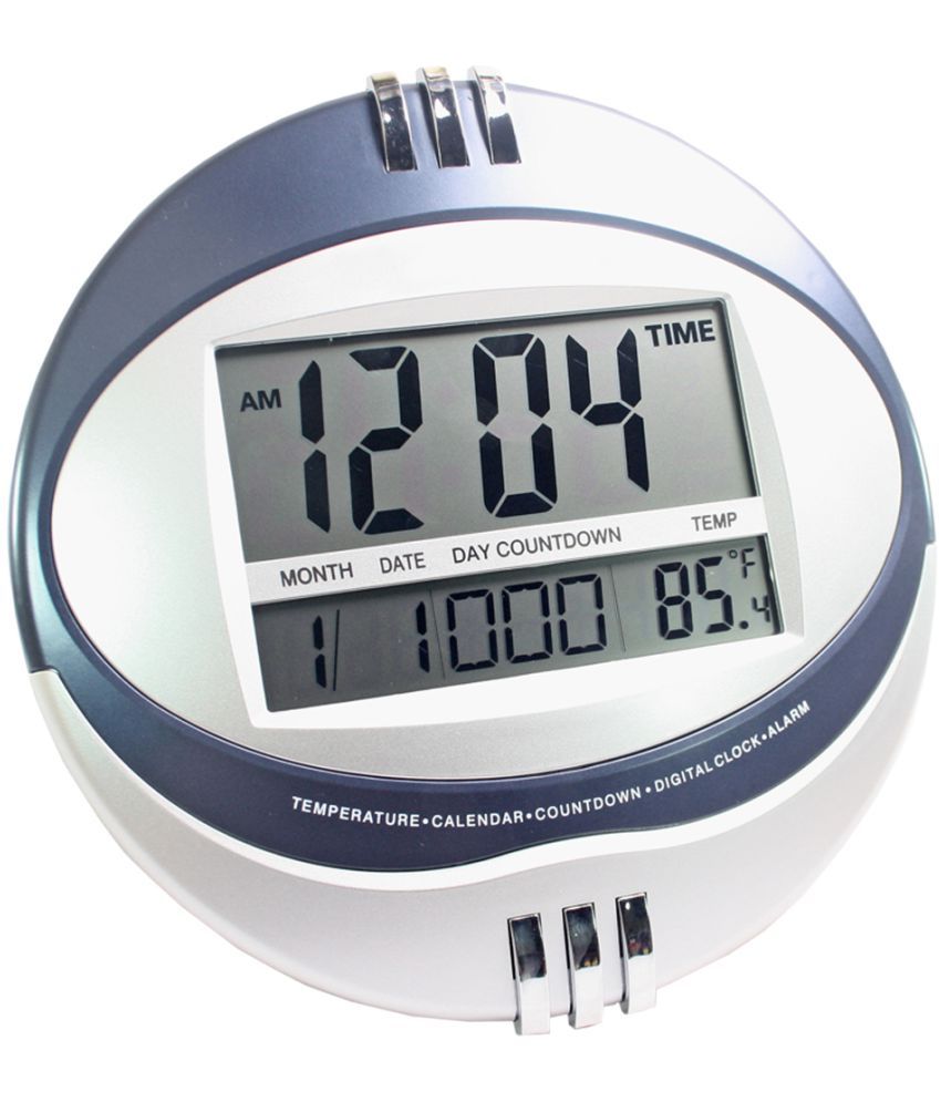 JM Circular Digital Wall Clock 27 Pack of 1 Buy JM Circular Digital