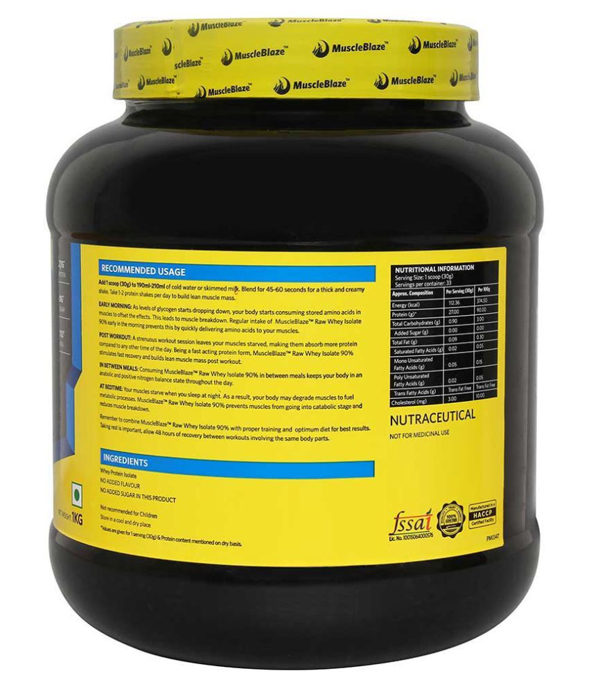 whey isolate protein muscleblaze