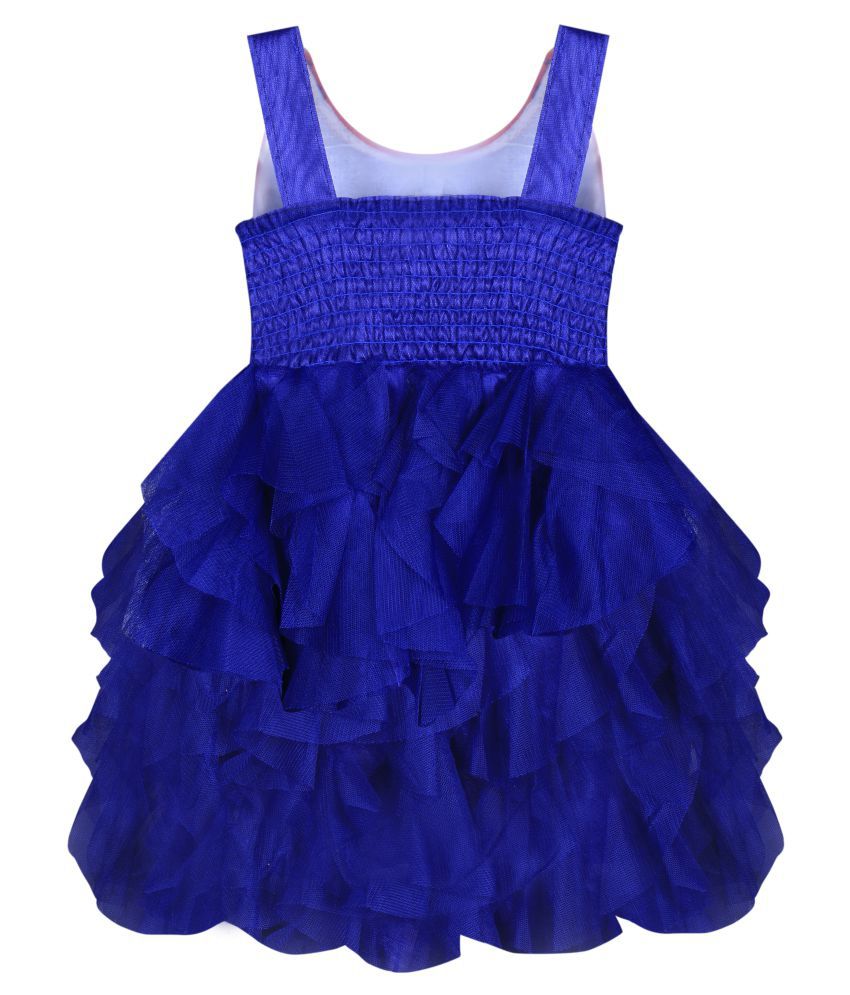Mpc Chiffon Party Wear Frock for 3-6 Months for Newborn Baby Girl - Buy ...
