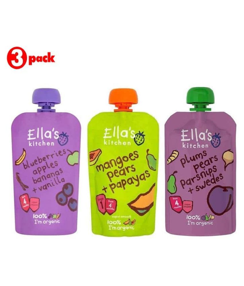 Ella S Kitchen Assorted Flavour Snack Foods For 6 Months 360 Gm   Ella S Kitchen Assorted Flavour SDL459102255 1 09046 