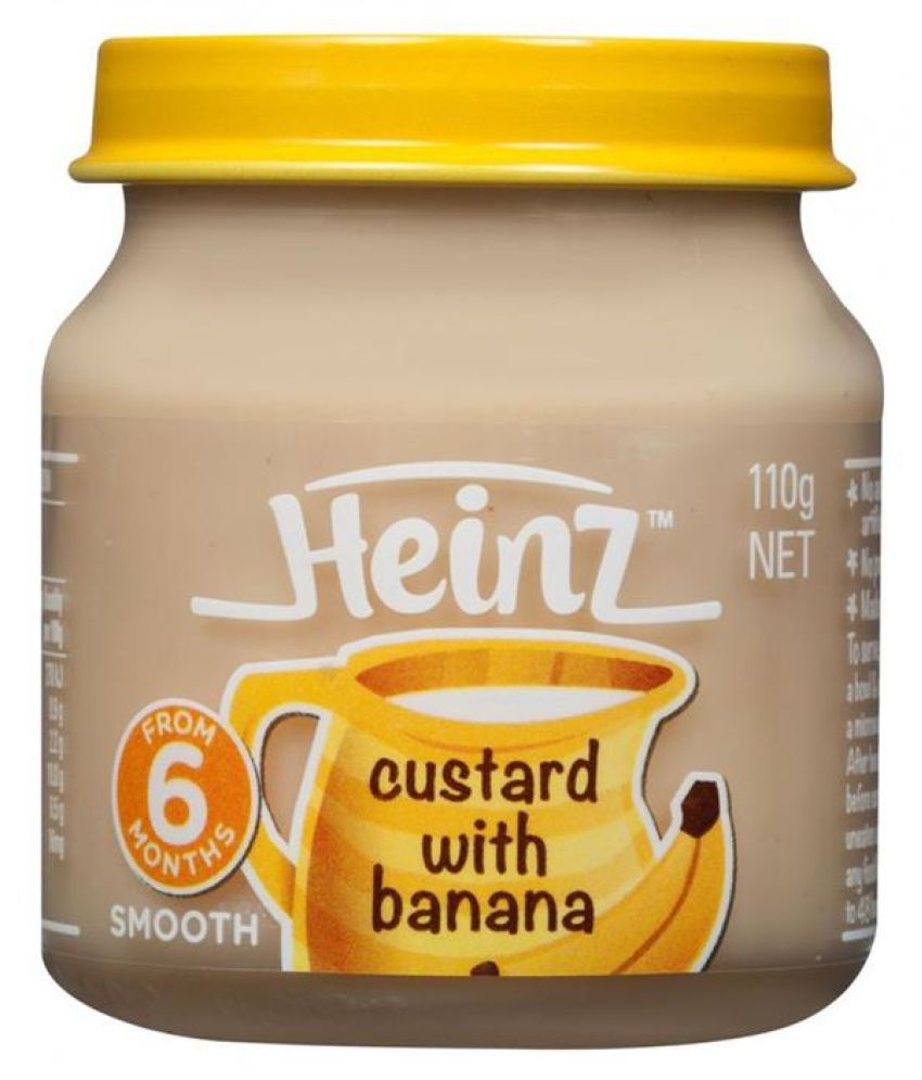 heinz custard with banana