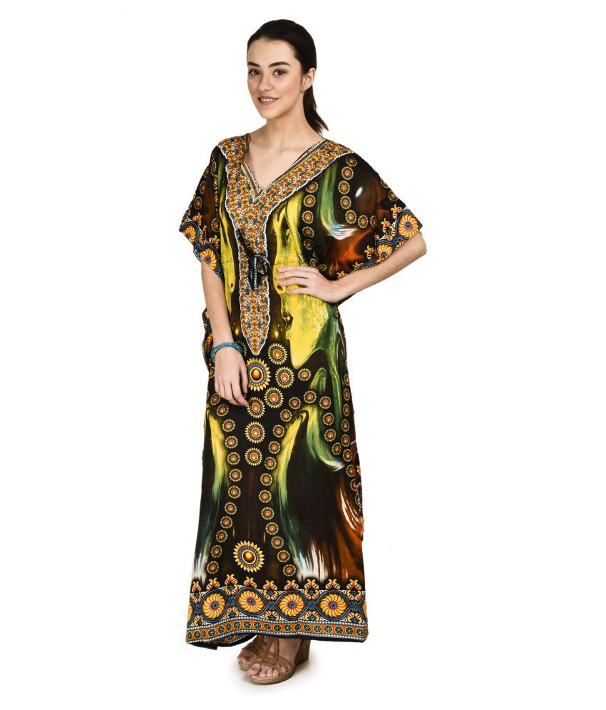 Trendz Art Polyester Kaftan - Buy Trendz Art Polyester Kaftan Online at ...