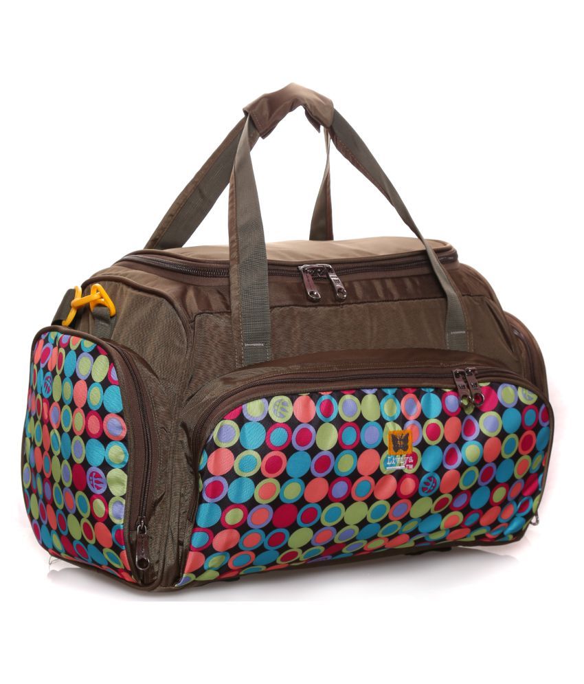 Liviya Multi Printed Duffle Bag - Buy Liviya Multi Printed Duffle Bag ...