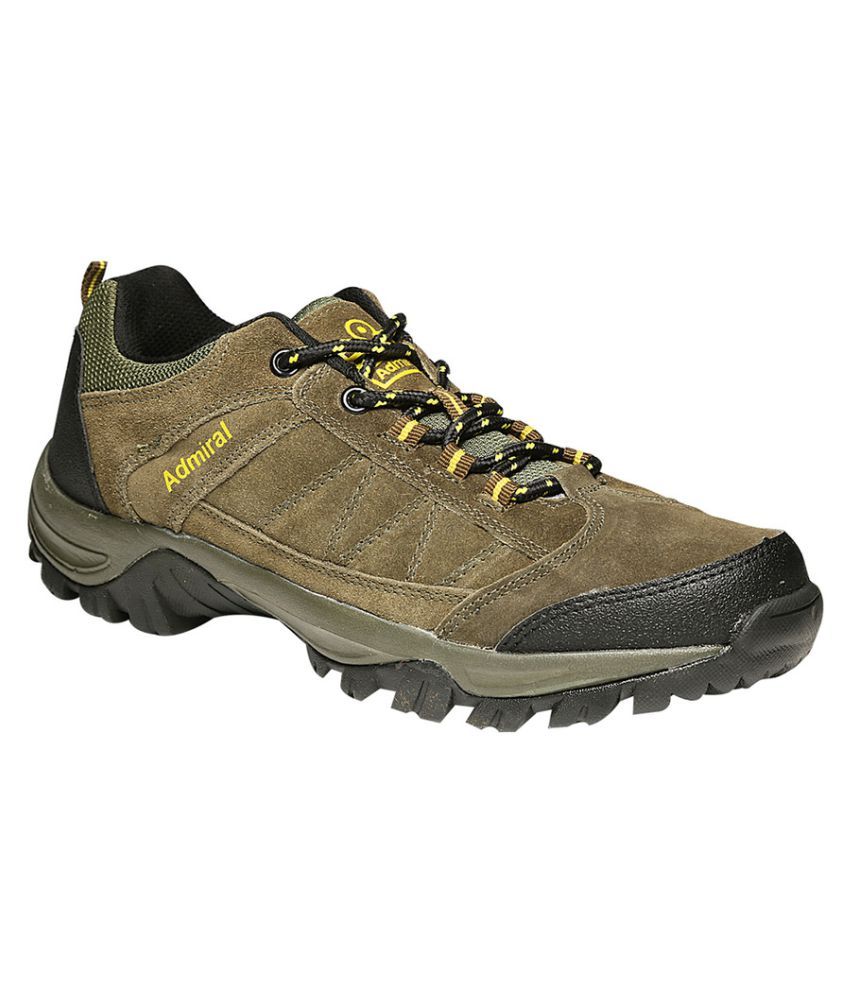 Admiral Sturdy Olive Hiking Shoes: Buy Online at Best Price on Snapdeal