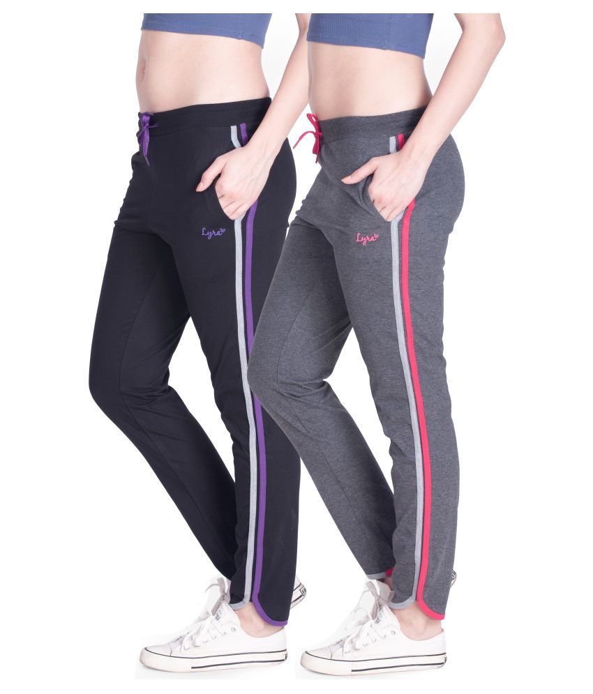 lux track pants womens