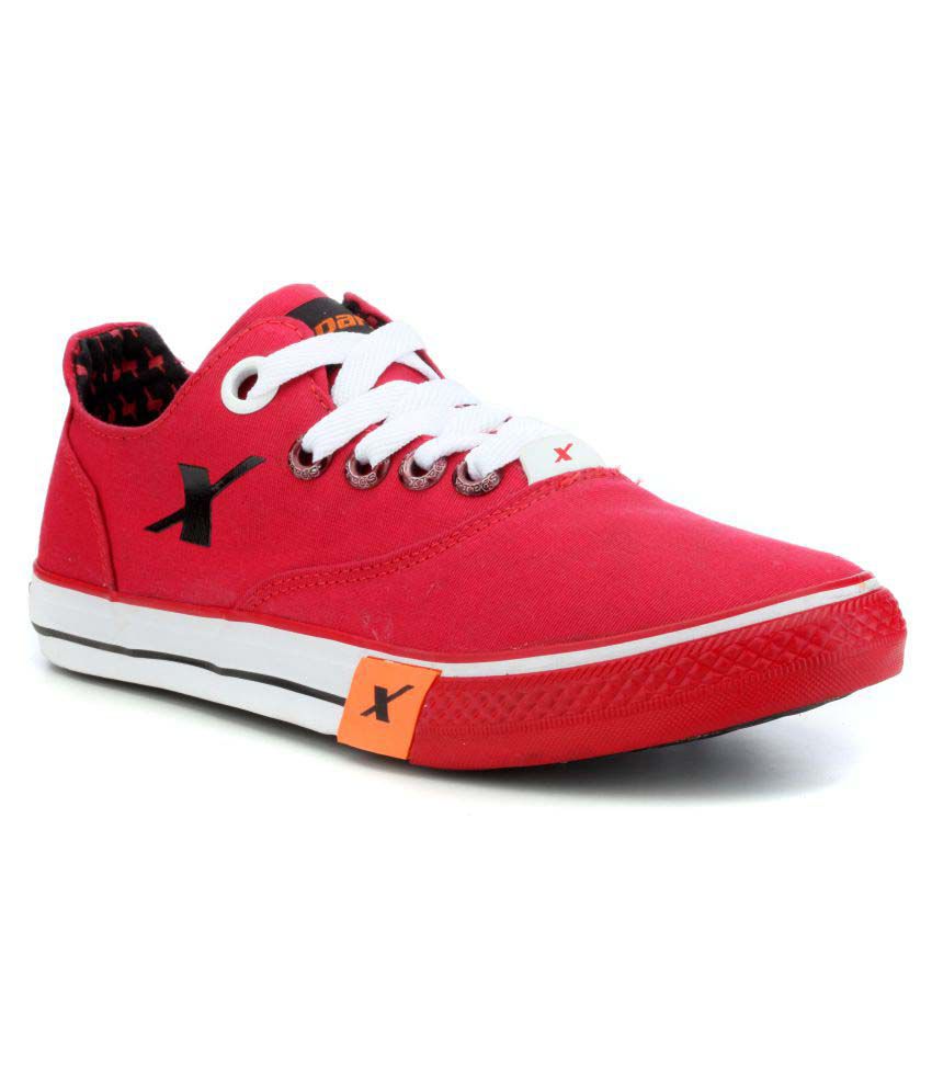 Sparx SM-192 Sneakers Red Casual Shoes - Buy Sparx SM-192 Sneakers Red ...