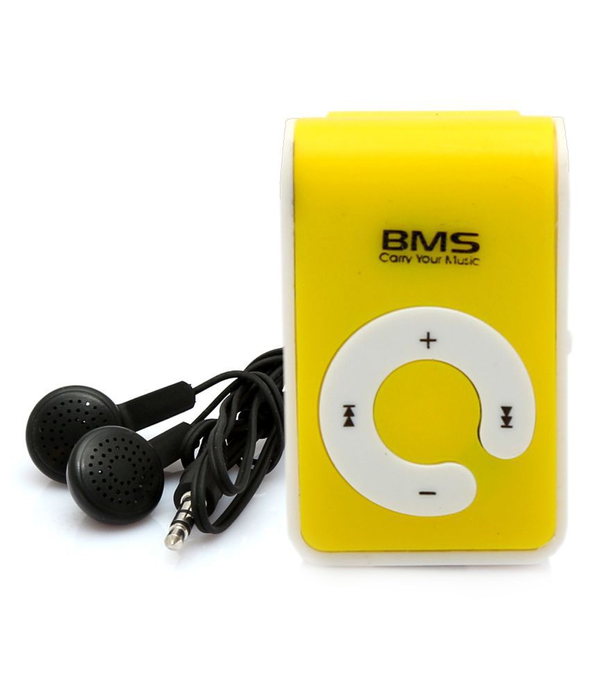 Buy BMS Lifestyle 001 MP3 Players ( Yellow ) Online at Best Price in India Snapdeal